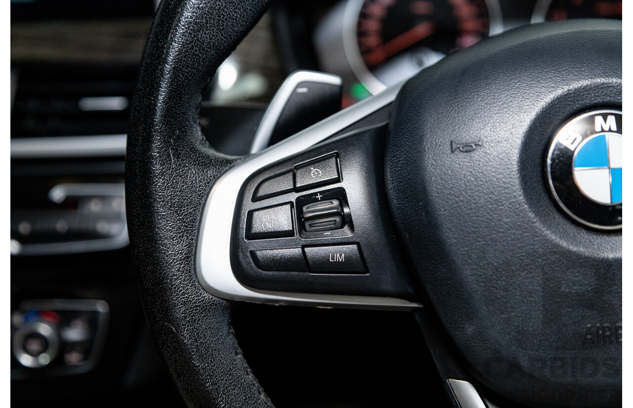 10/2016 BMW X1 Xdrive 25i (AWD) F48 4d Wagon Black Sapphire Metallic Turbo 2.0L