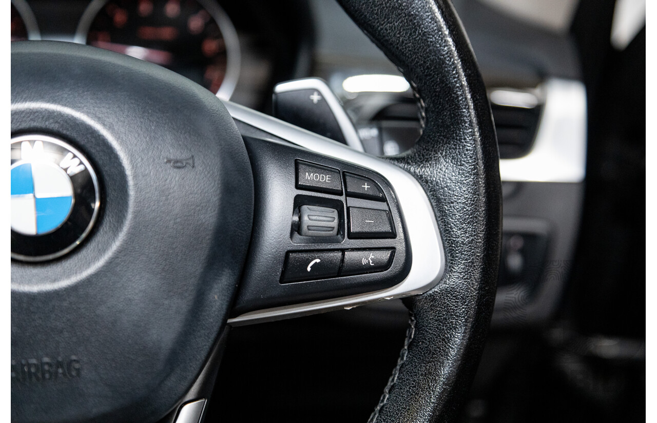 10/2016 BMW X1 Xdrive 25i (AWD) F48 4d Wagon Black Sapphire Metallic Turbo 2.0L