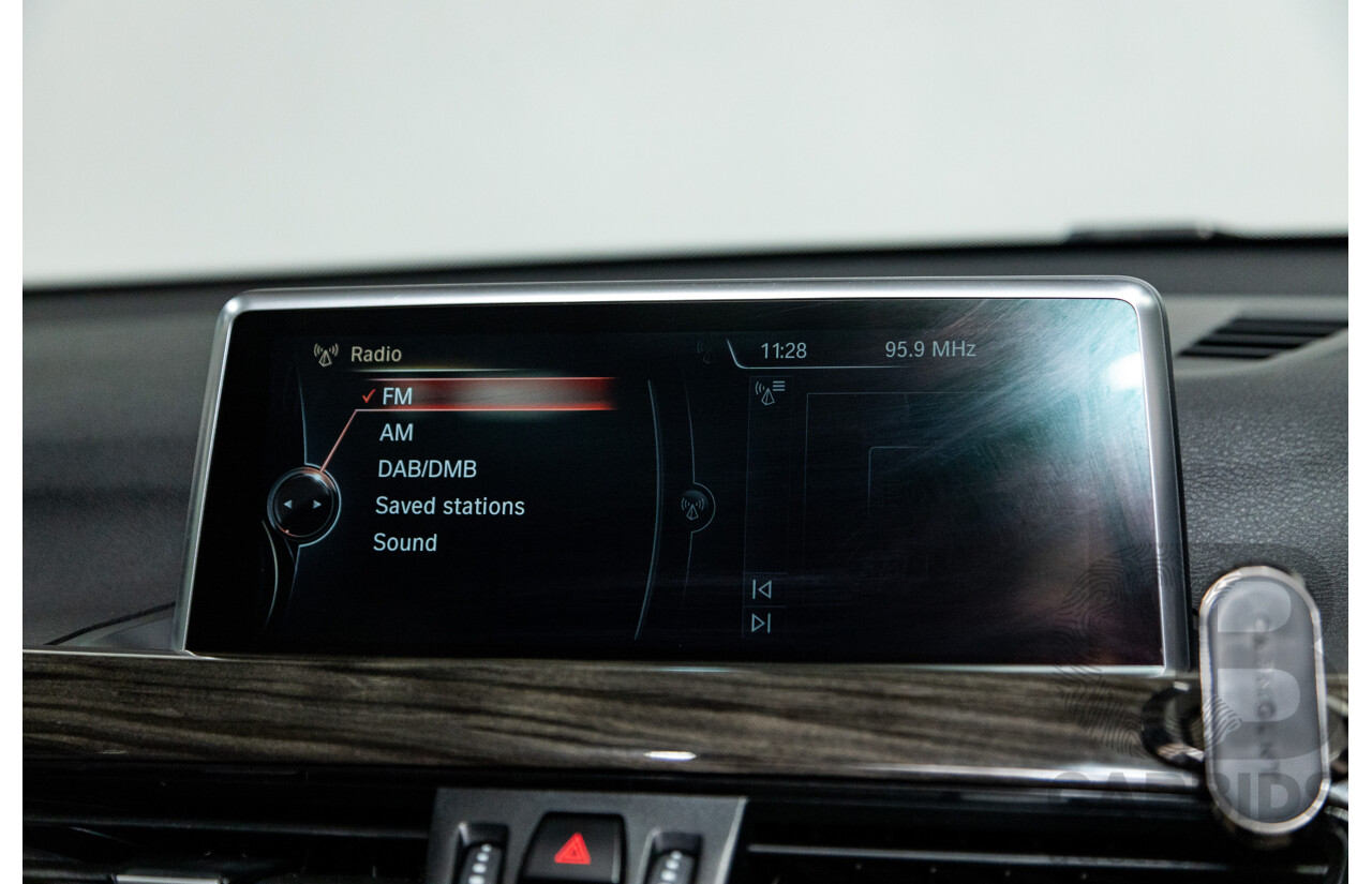 10/2016 BMW X1 Xdrive 25i (AWD) F48 4d Wagon Black Sapphire Metallic Turbo 2.0L