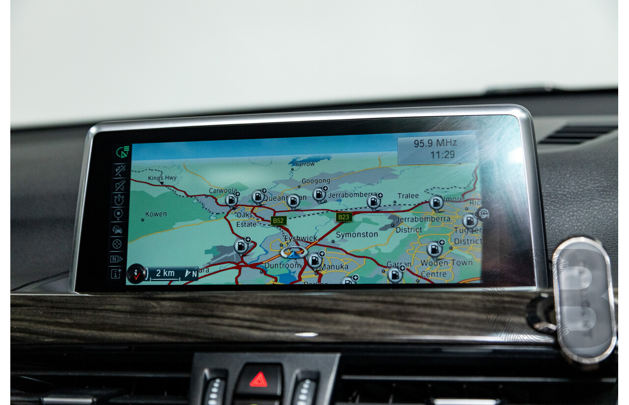 10/2016 BMW X1 Xdrive 25i (AWD) F48 4d Wagon Black Sapphire Metallic Turbo 2.0L