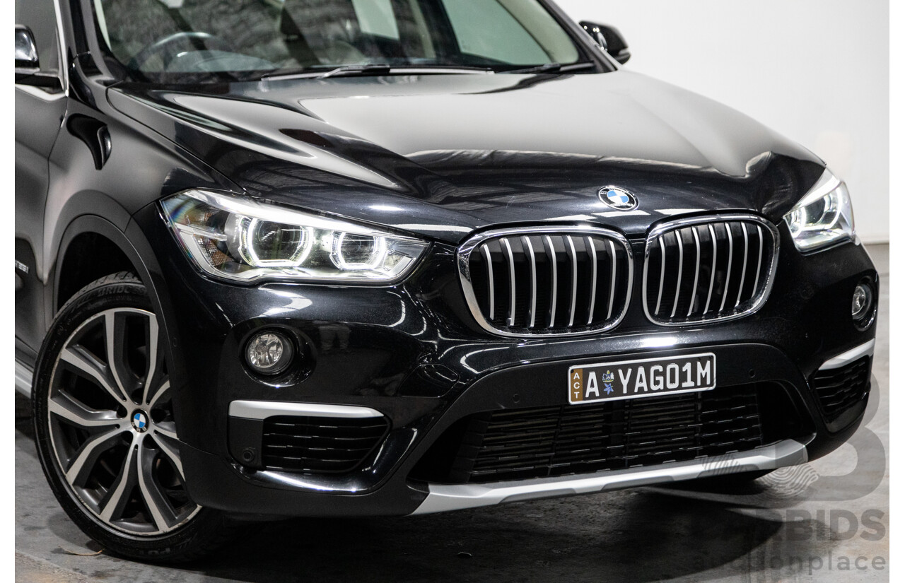 10/2016 BMW X1 Xdrive 25i (AWD) F48 4d Wagon Black Sapphire Metallic Turbo 2.0L