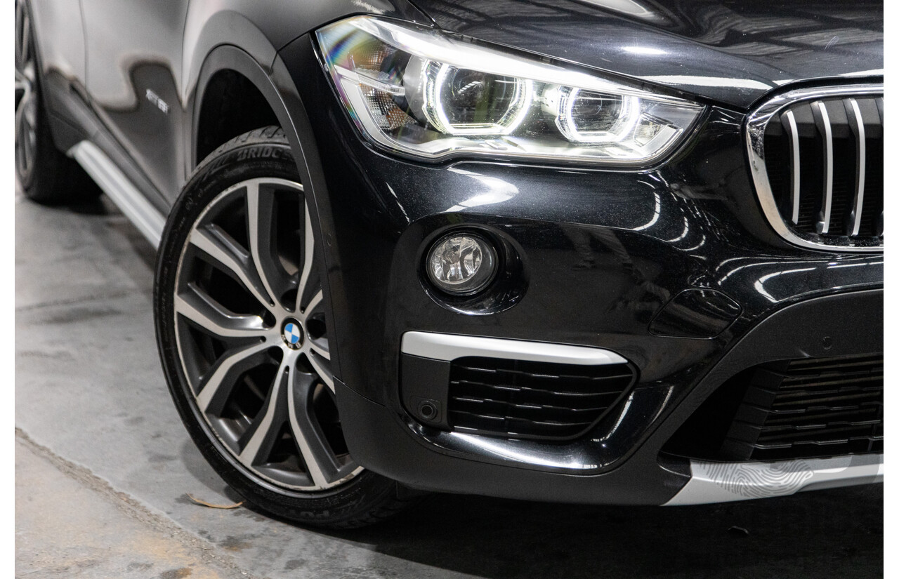 10/2016 BMW X1 Xdrive 25i (AWD) F48 4d Wagon Black Sapphire Metallic Turbo 2.0L