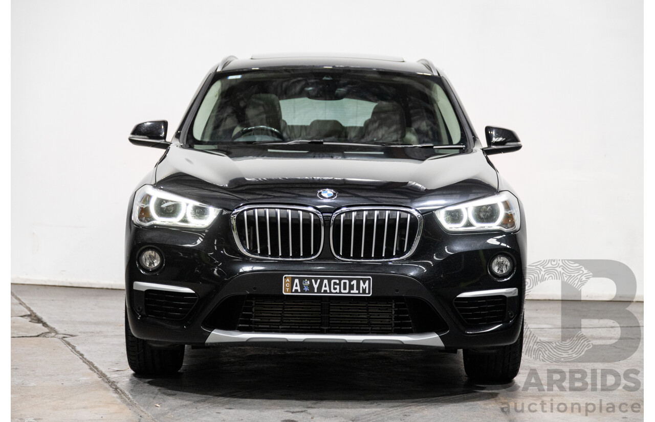 10/2016 BMW X1 Xdrive 25i (AWD) F48 4d Wagon Black Sapphire Metallic Turbo 2.0L