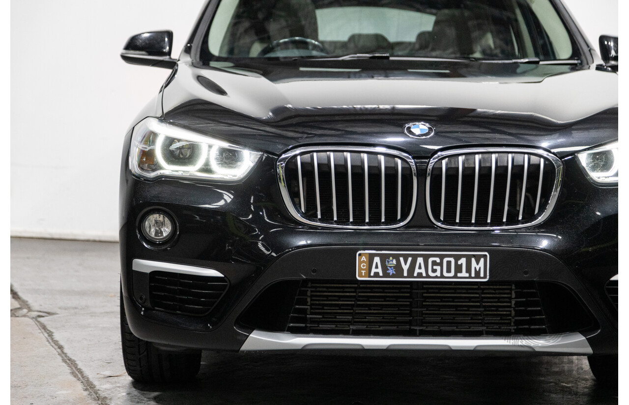 10/2016 BMW X1 Xdrive 25i (AWD) F48 4d Wagon Black Sapphire Metallic Turbo 2.0L