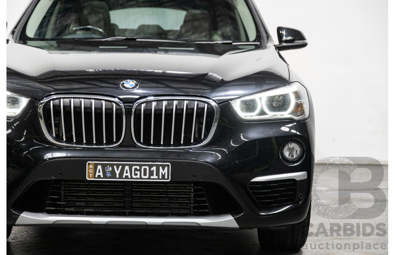 10/2016 BMW X1 Xdrive 25i (AWD) F48 4d Wagon Black Sapphire Metallic Turbo 2.0L