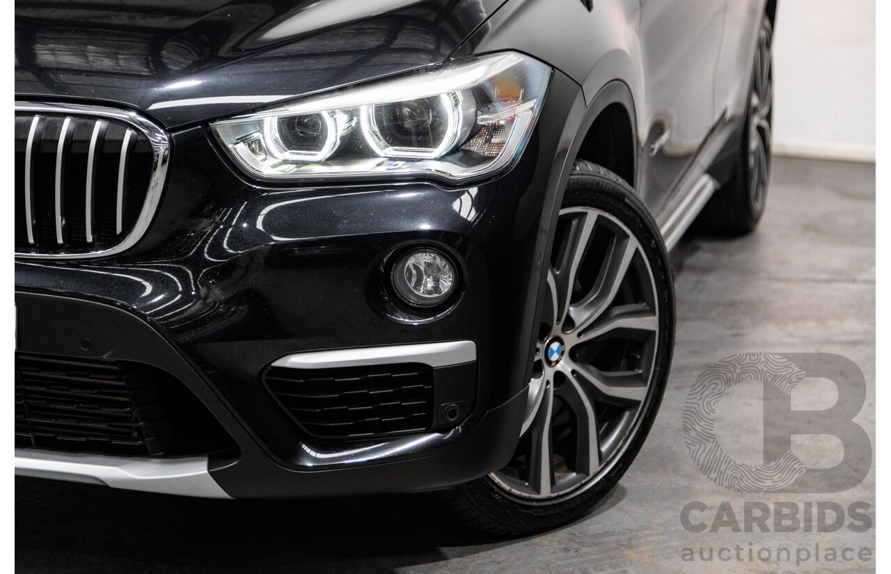 10/2016 BMW X1 Xdrive 25i (AWD) F48 4d Wagon Black Sapphire Metallic Turbo 2.0L