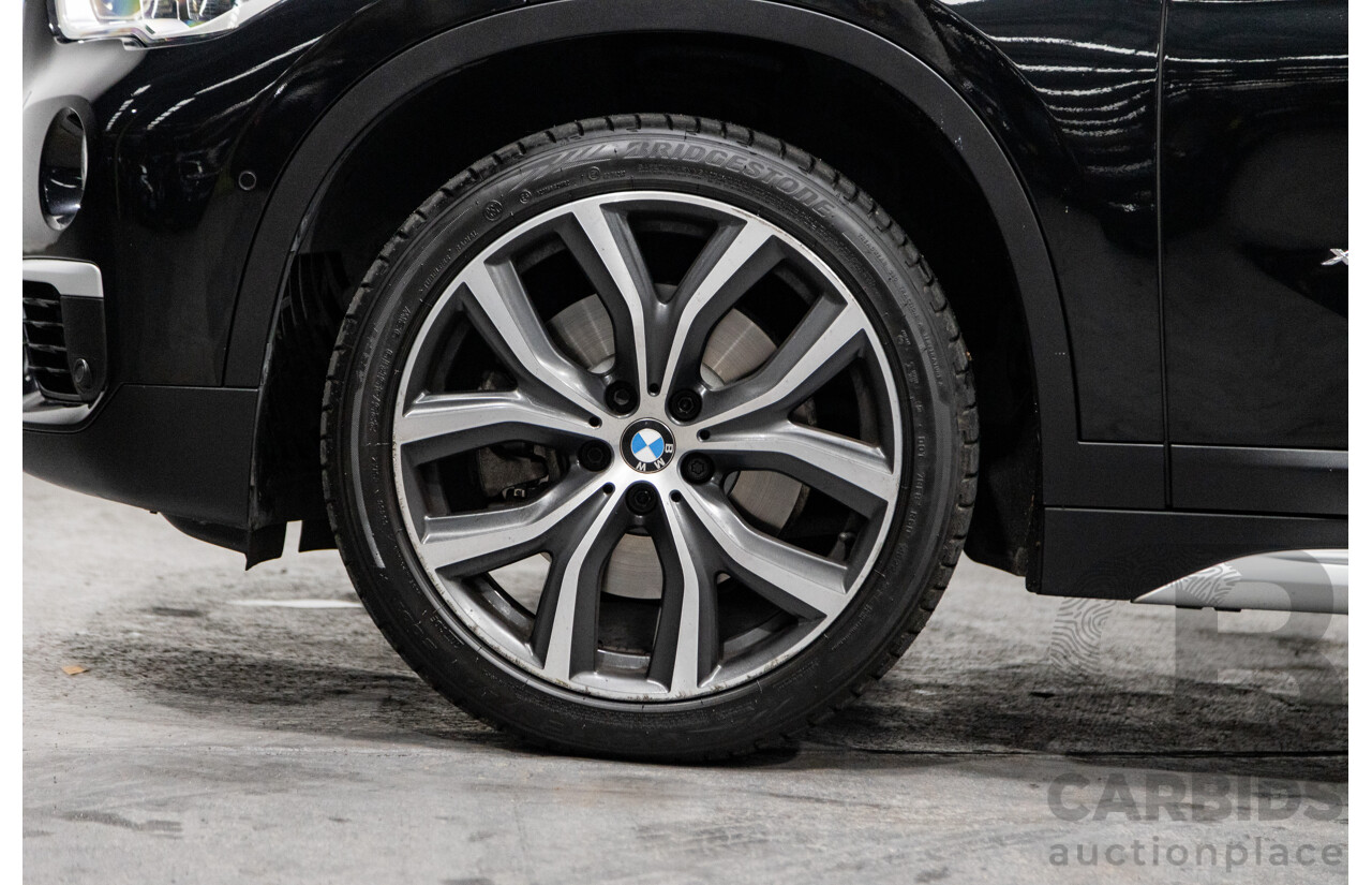 10/2016 BMW X1 Xdrive 25i (AWD) F48 4d Wagon Black Sapphire Metallic Turbo 2.0L