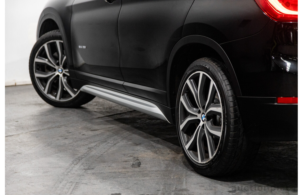 10/2016 BMW X1 Xdrive 25i (AWD) F48 4d Wagon Black Sapphire Metallic Turbo 2.0L