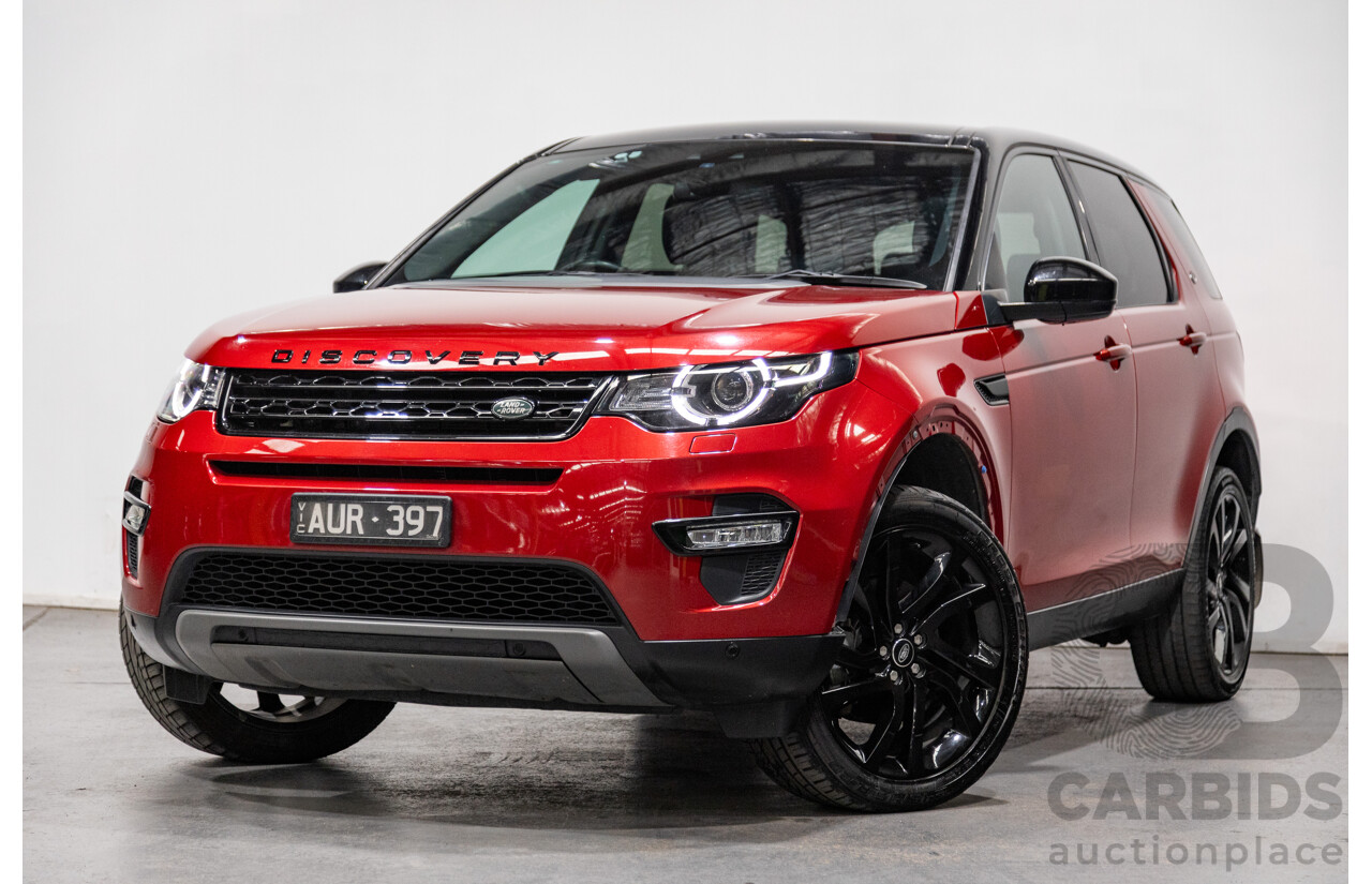 4/2018 Land Rover Discovery Sport TD4 HSE 132kw LC (AWD) MY18 4d Wagon Firenze Red Metallic Turbo Diesel 2.0L
