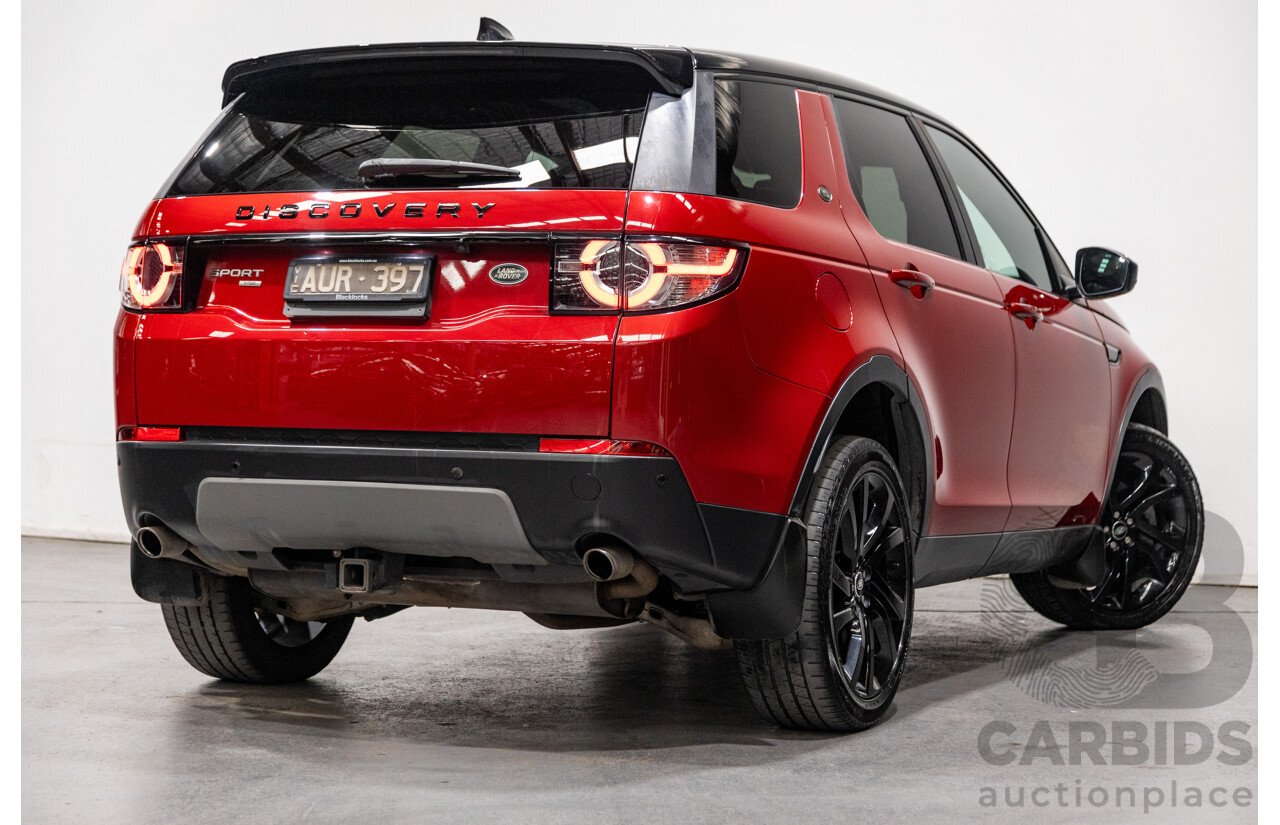 4/2018 Land Rover Discovery Sport TD4 HSE 132kw LC (AWD) MY18 4d Wagon Firenze Red Metallic Turbo Diesel 2.0L