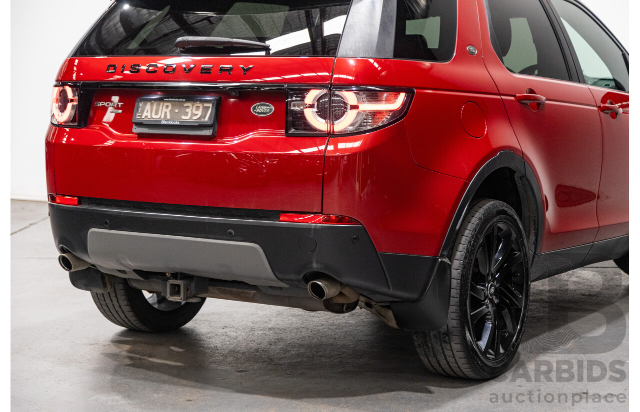 4/2018 Land Rover Discovery Sport TD4 HSE 132kw LC (AWD) MY18 4d Wagon Firenze Red Metallic Turbo Diesel 2.0L