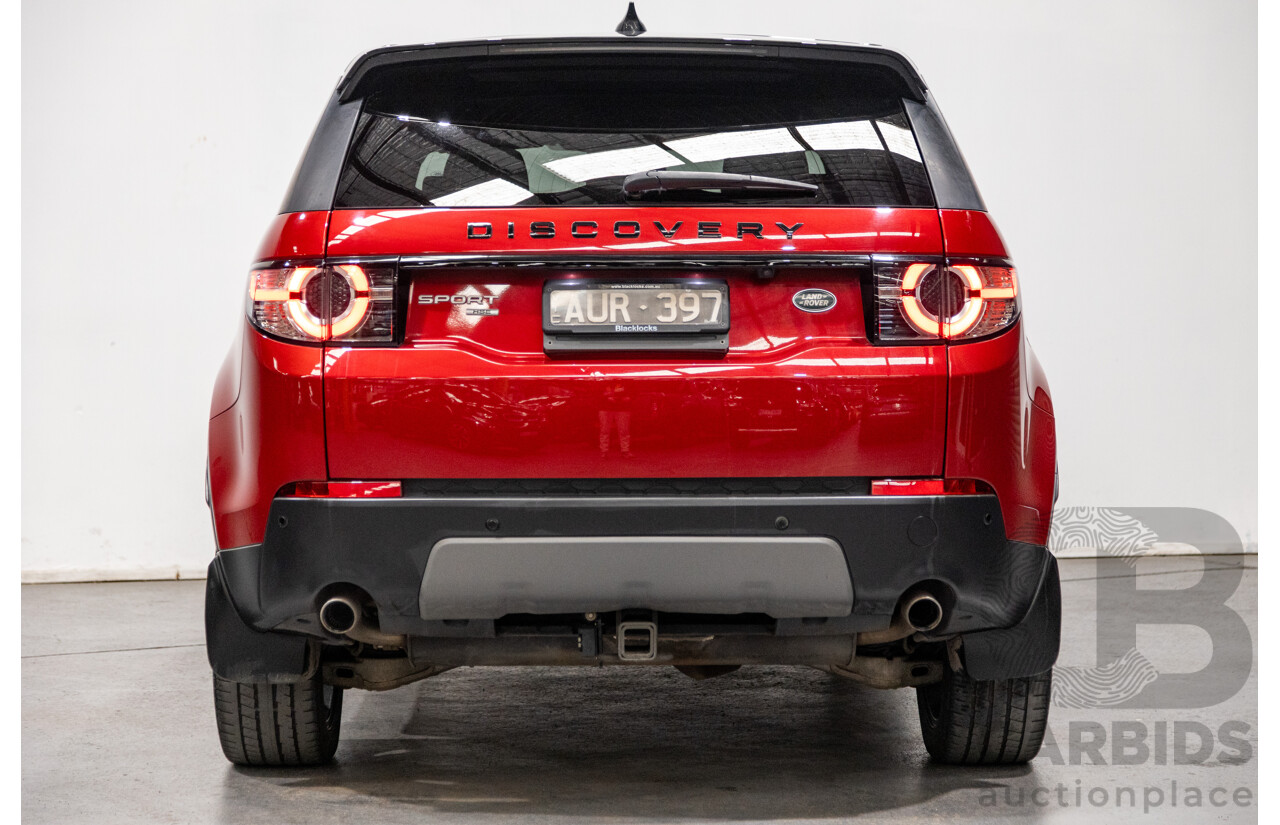 4/2018 Land Rover Discovery Sport TD4 HSE 132kw LC (AWD) MY18 4d Wagon Firenze Red Metallic Turbo Diesel 2.0L
