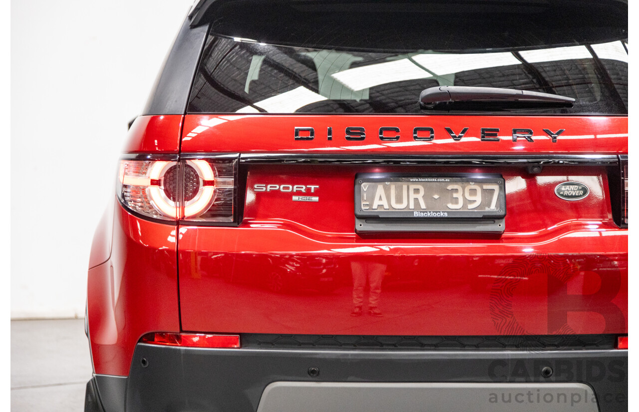 4/2018 Land Rover Discovery Sport TD4 HSE 132kw LC (AWD) MY18 4d Wagon Firenze Red Metallic Turbo Diesel 2.0L