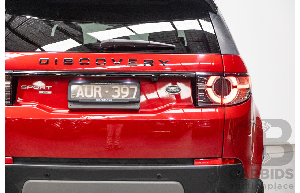 4/2018 Land Rover Discovery Sport TD4 HSE 132kw LC (AWD) MY18 4d Wagon Firenze Red Metallic Turbo Diesel 2.0L