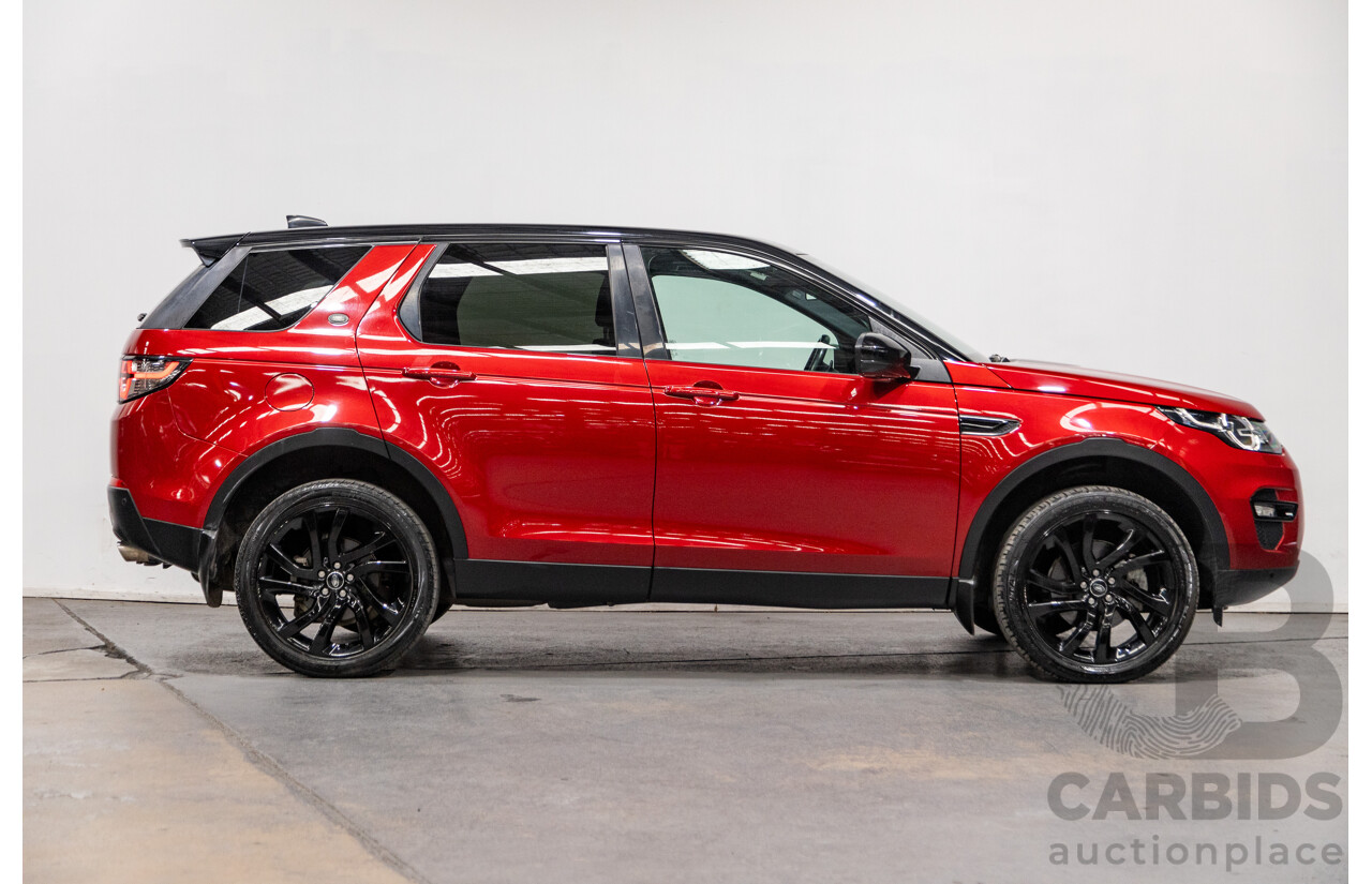 4/2018 Land Rover Discovery Sport TD4 HSE 132kw LC (AWD) MY18 4d Wagon Firenze Red Metallic Turbo Diesel 2.0L