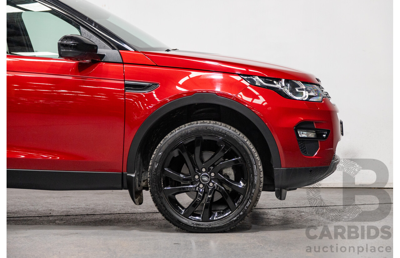 4/2018 Land Rover Discovery Sport TD4 HSE 132kw LC (AWD) MY18 4d Wagon Firenze Red Metallic Turbo Diesel 2.0L