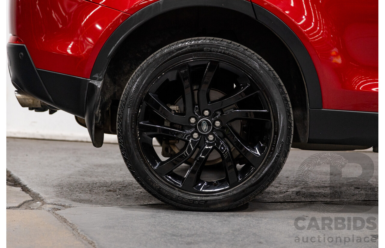 4/2018 Land Rover Discovery Sport TD4 HSE 132kw LC (AWD) MY18 4d Wagon Firenze Red Metallic Turbo Diesel 2.0L