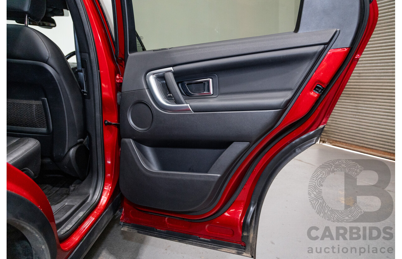 4/2018 Land Rover Discovery Sport TD4 HSE 132kw LC (AWD) MY18 4d Wagon Firenze Red Metallic Turbo Diesel 2.0L