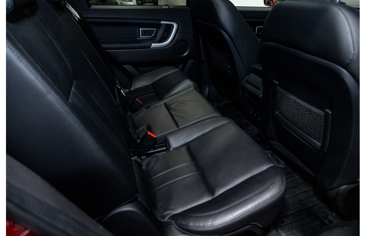 4/2018 Land Rover Discovery Sport TD4 HSE 132kw LC (AWD) MY18 4d Wagon Firenze Red Metallic Turbo Diesel 2.0L