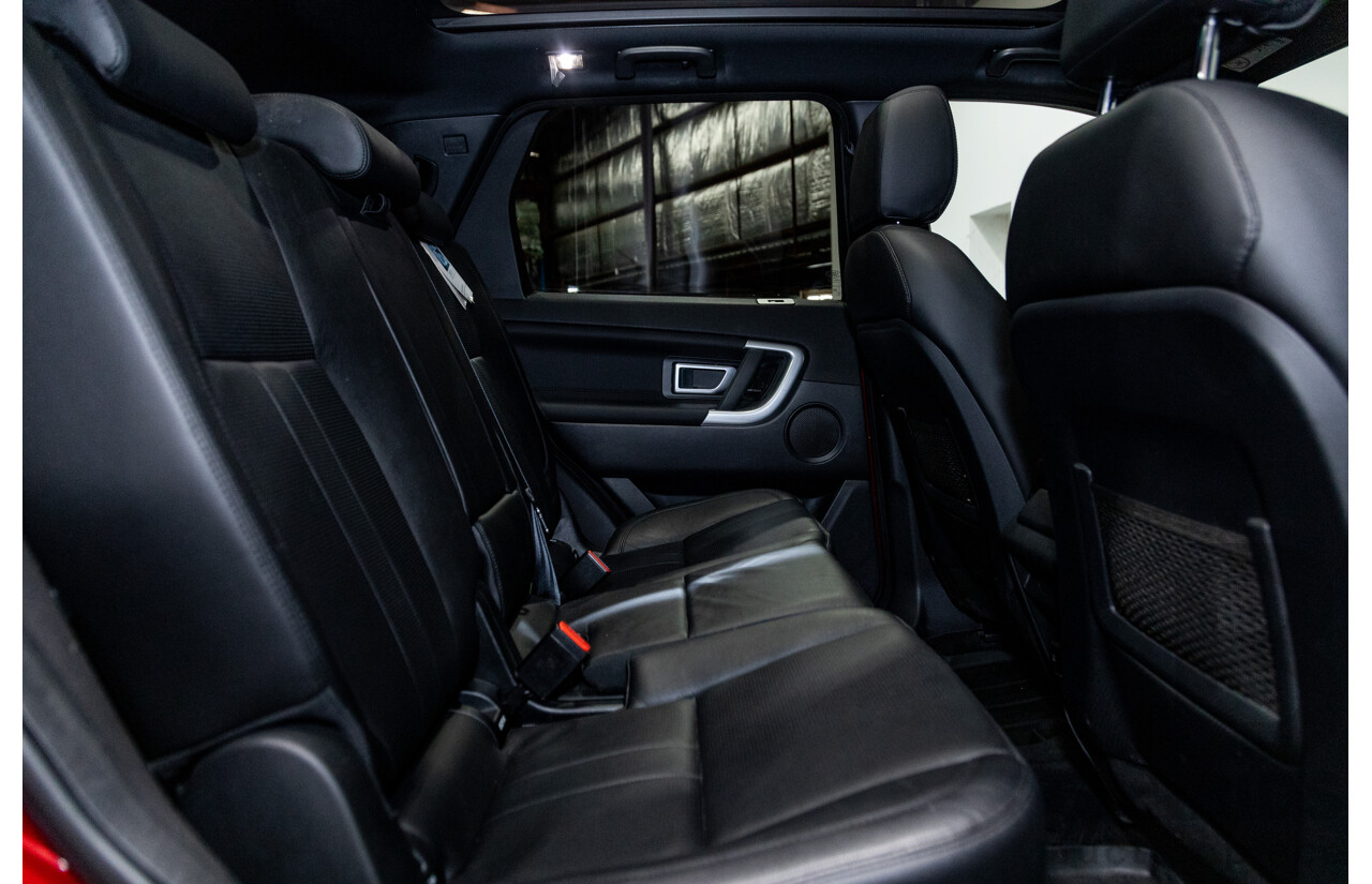 4/2018 Land Rover Discovery Sport TD4 HSE 132kw LC (AWD) MY18 4d Wagon Firenze Red Metallic Turbo Diesel 2.0L