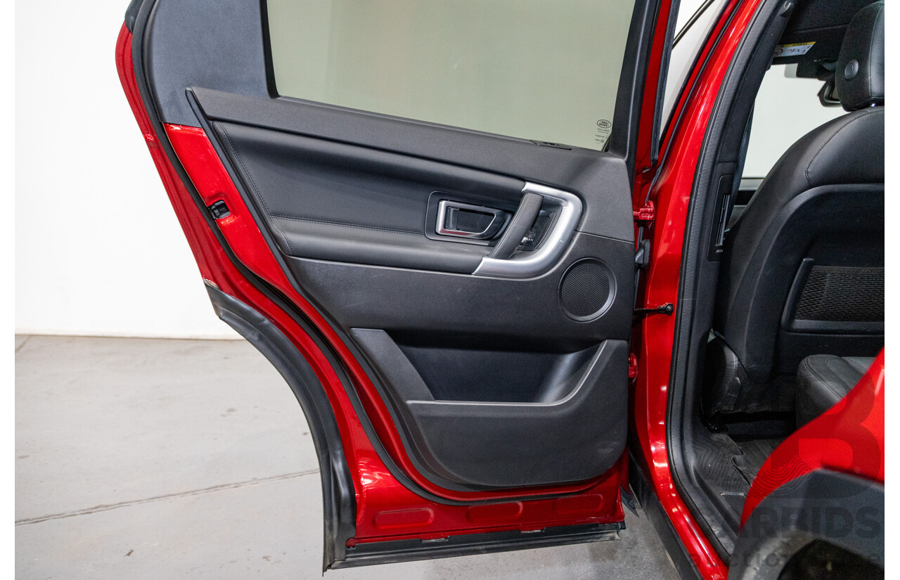 4/2018 Land Rover Discovery Sport TD4 HSE 132kw LC (AWD) MY18 4d Wagon Firenze Red Metallic Turbo Diesel 2.0L