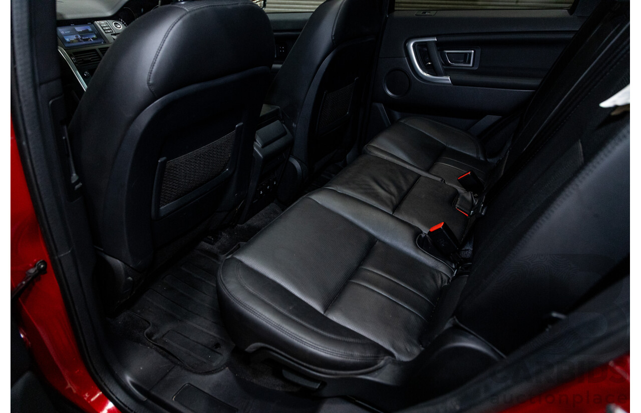 4/2018 Land Rover Discovery Sport TD4 HSE 132kw LC (AWD) MY18 4d Wagon Firenze Red Metallic Turbo Diesel 2.0L