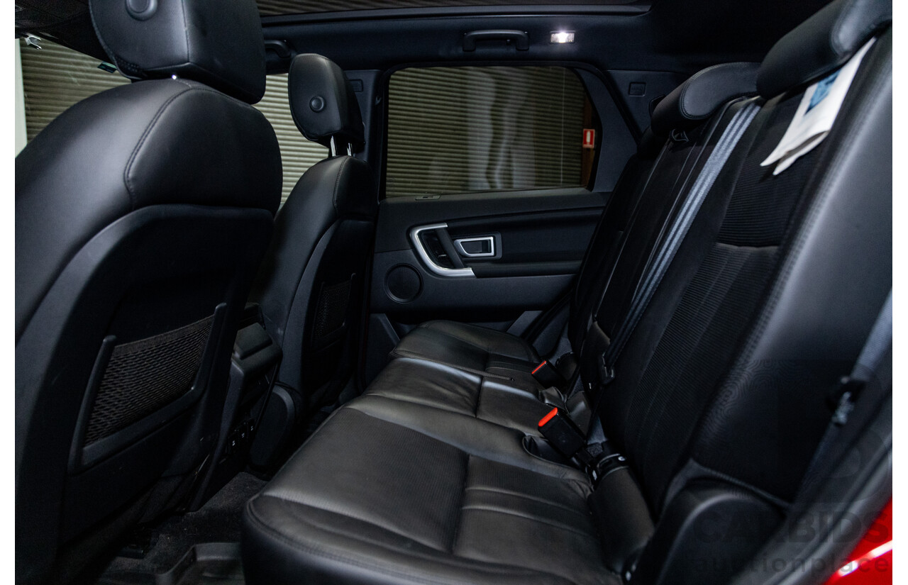 4/2018 Land Rover Discovery Sport TD4 HSE 132kw LC (AWD) MY18 4d Wagon Firenze Red Metallic Turbo Diesel 2.0L