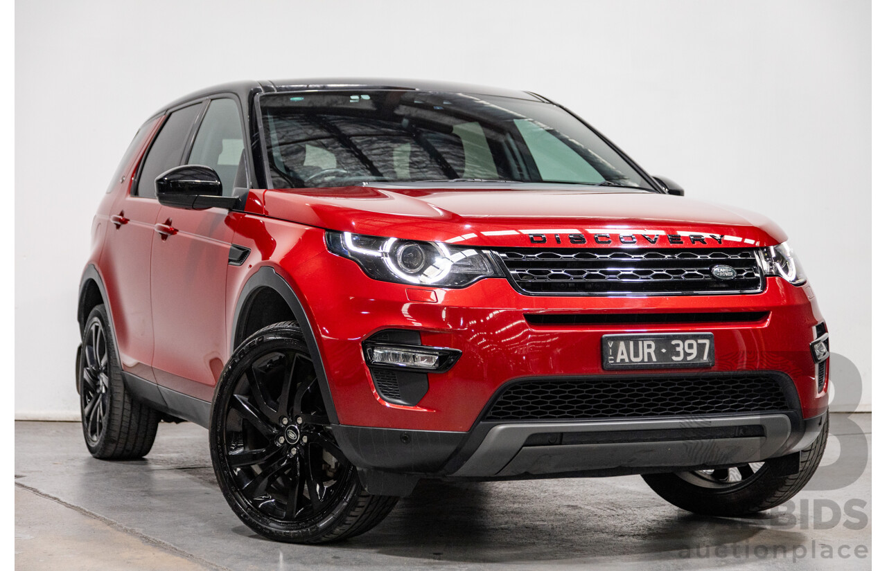 4/2018 Land Rover Discovery Sport TD4 HSE 132kw LC (AWD) MY18 4d Wagon Firenze Red Metallic Turbo Diesel 2.0L