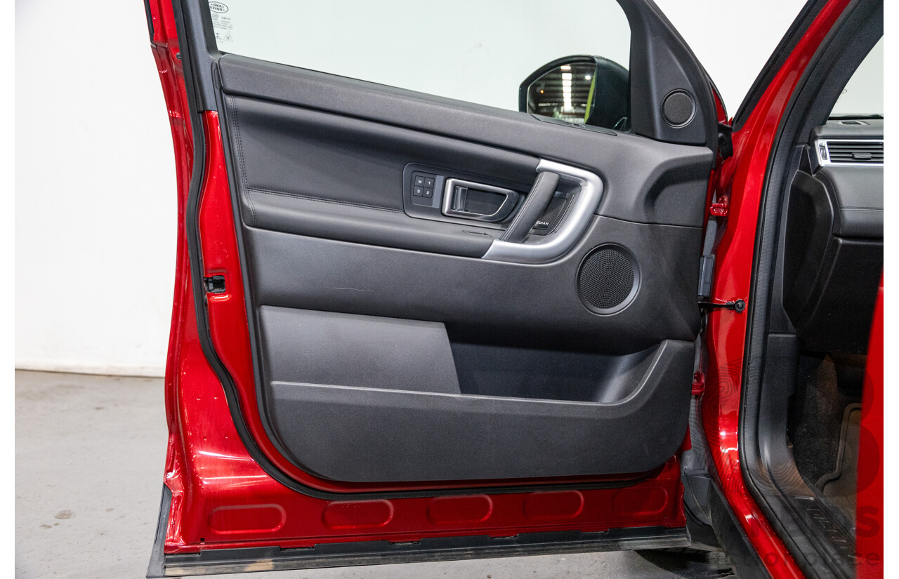 4/2018 Land Rover Discovery Sport TD4 HSE 132kw LC (AWD) MY18 4d Wagon Firenze Red Metallic Turbo Diesel 2.0L