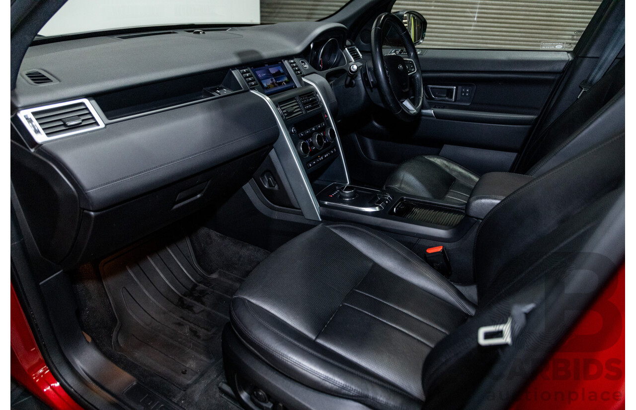 4/2018 Land Rover Discovery Sport TD4 HSE 132kw LC (AWD) MY18 4d Wagon Firenze Red Metallic Turbo Diesel 2.0L