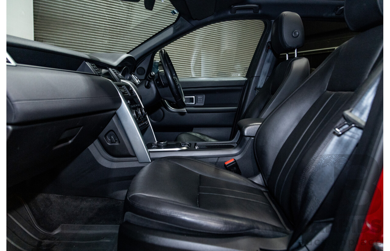 4/2018 Land Rover Discovery Sport TD4 HSE 132kw LC (AWD) MY18 4d Wagon Firenze Red Metallic Turbo Diesel 2.0L