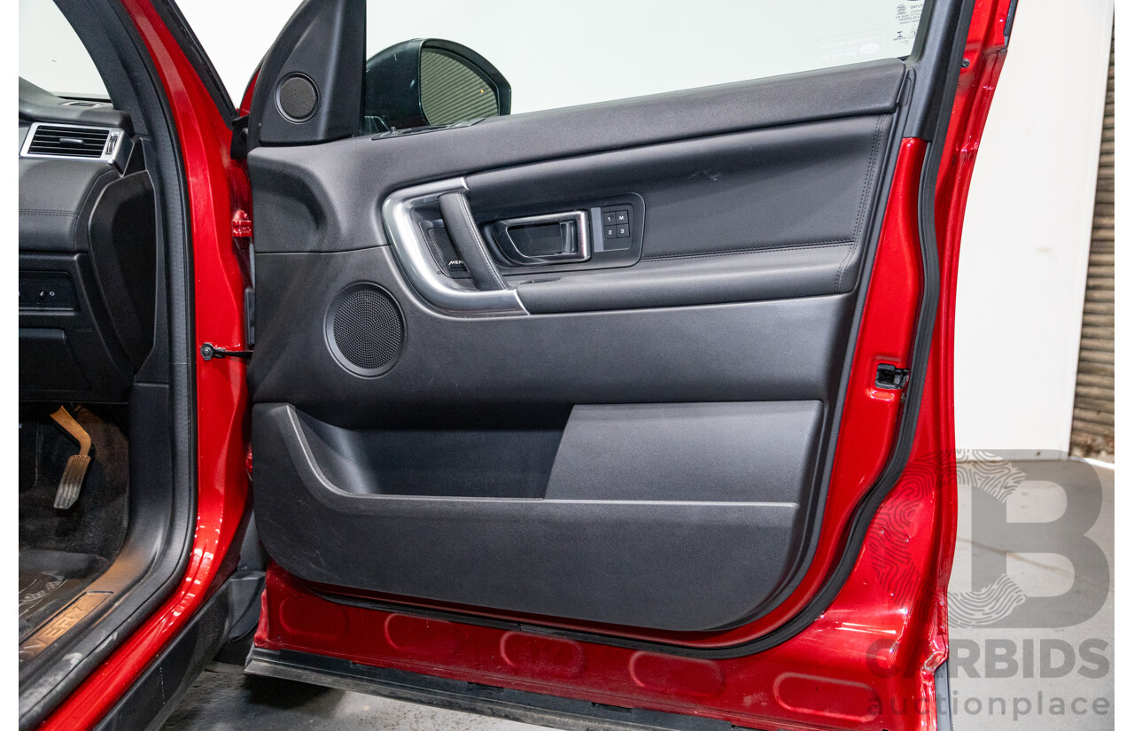 4/2018 Land Rover Discovery Sport TD4 HSE 132kw LC (AWD) MY18 4d Wagon Firenze Red Metallic Turbo Diesel 2.0L