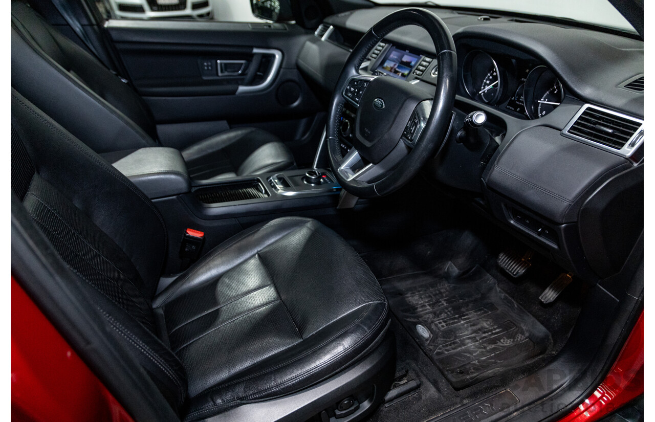 4/2018 Land Rover Discovery Sport TD4 HSE 132kw LC (AWD) MY18 4d Wagon Firenze Red Metallic Turbo Diesel 2.0L