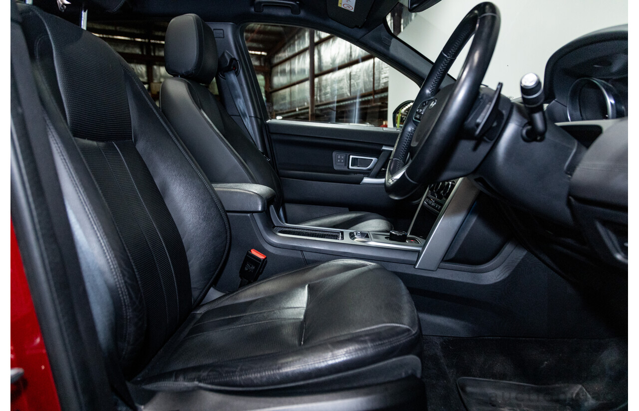 4/2018 Land Rover Discovery Sport TD4 HSE 132kw LC (AWD) MY18 4d Wagon Firenze Red Metallic Turbo Diesel 2.0L