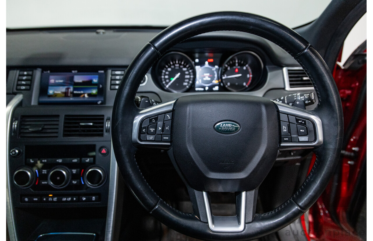 4/2018 Land Rover Discovery Sport TD4 HSE 132kw LC (AWD) MY18 4d Wagon Firenze Red Metallic Turbo Diesel 2.0L