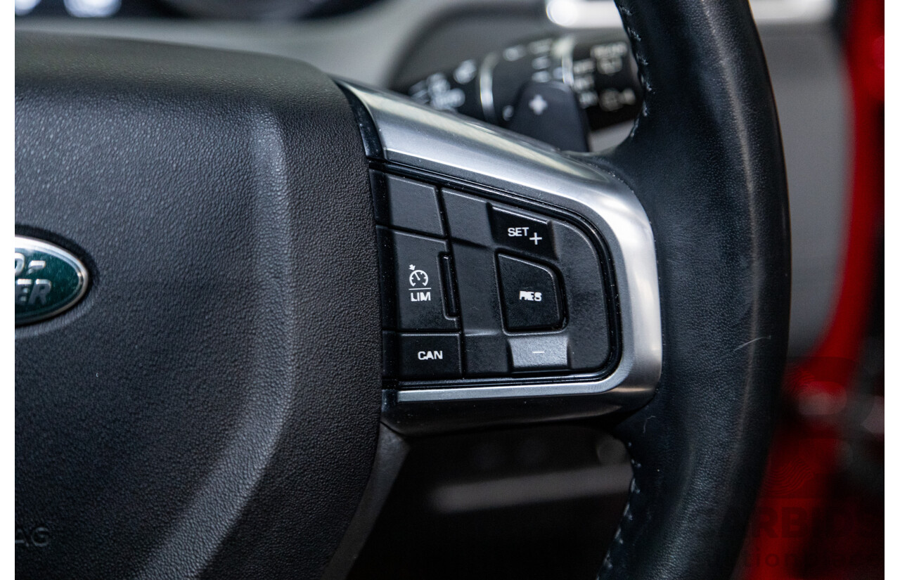 4/2018 Land Rover Discovery Sport TD4 HSE 132kw LC (AWD) MY18 4d Wagon Firenze Red Metallic Turbo Diesel 2.0L