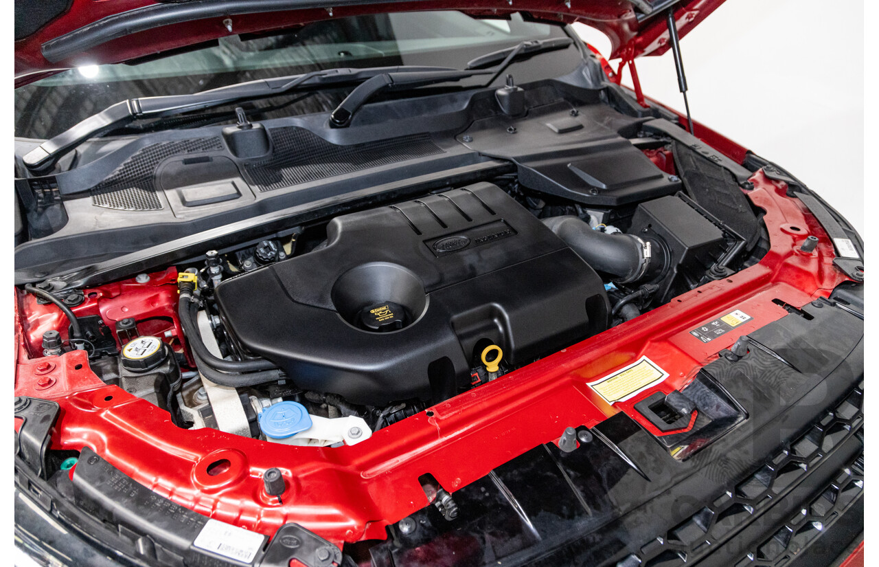 4/2018 Land Rover Discovery Sport TD4 HSE 132kw LC (AWD) MY18 4d Wagon Firenze Red Metallic Turbo Diesel 2.0L