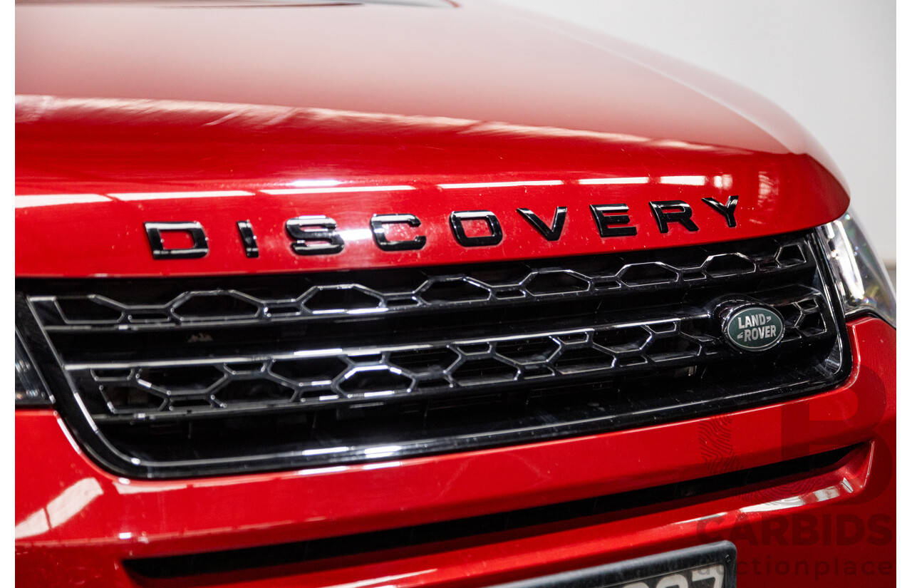 4/2018 Land Rover Discovery Sport TD4 HSE 132kw LC (AWD) MY18 4d Wagon Firenze Red Metallic Turbo Diesel 2.0L