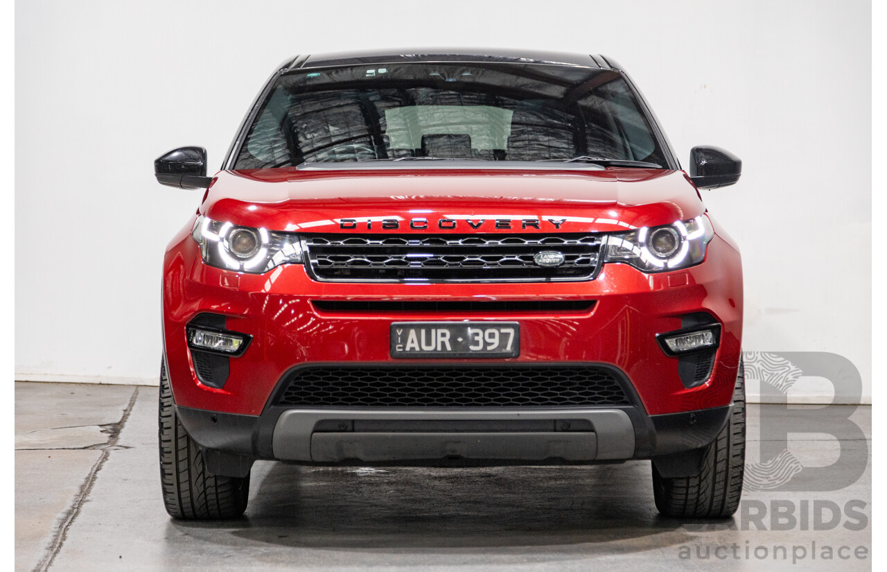 4/2018 Land Rover Discovery Sport TD4 HSE 132kw LC (AWD) MY18 4d Wagon Firenze Red Metallic Turbo Diesel 2.0L