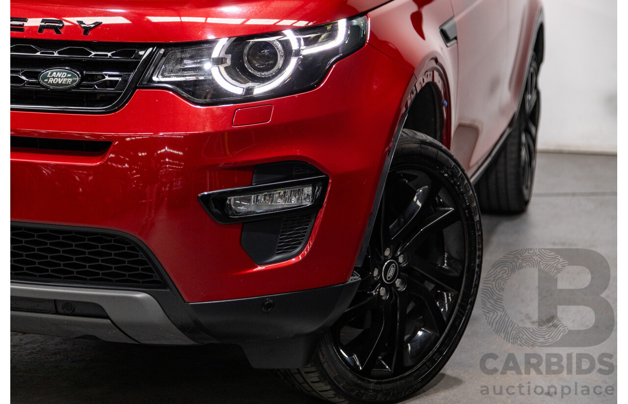 4/2018 Land Rover Discovery Sport TD4 HSE 132kw LC (AWD) MY18 4d Wagon Firenze Red Metallic Turbo Diesel 2.0L