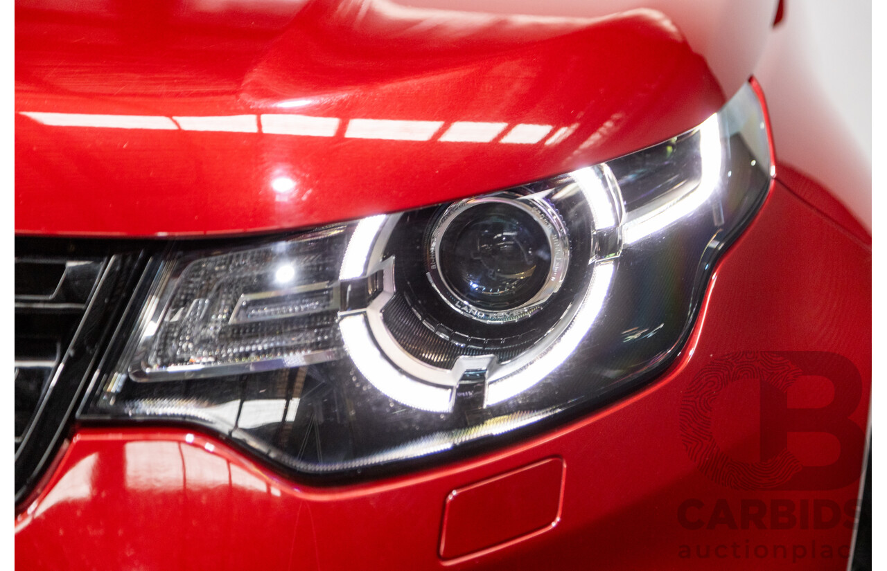 4/2018 Land Rover Discovery Sport TD4 HSE 132kw LC (AWD) MY18 4d Wagon Firenze Red Metallic Turbo Diesel 2.0L