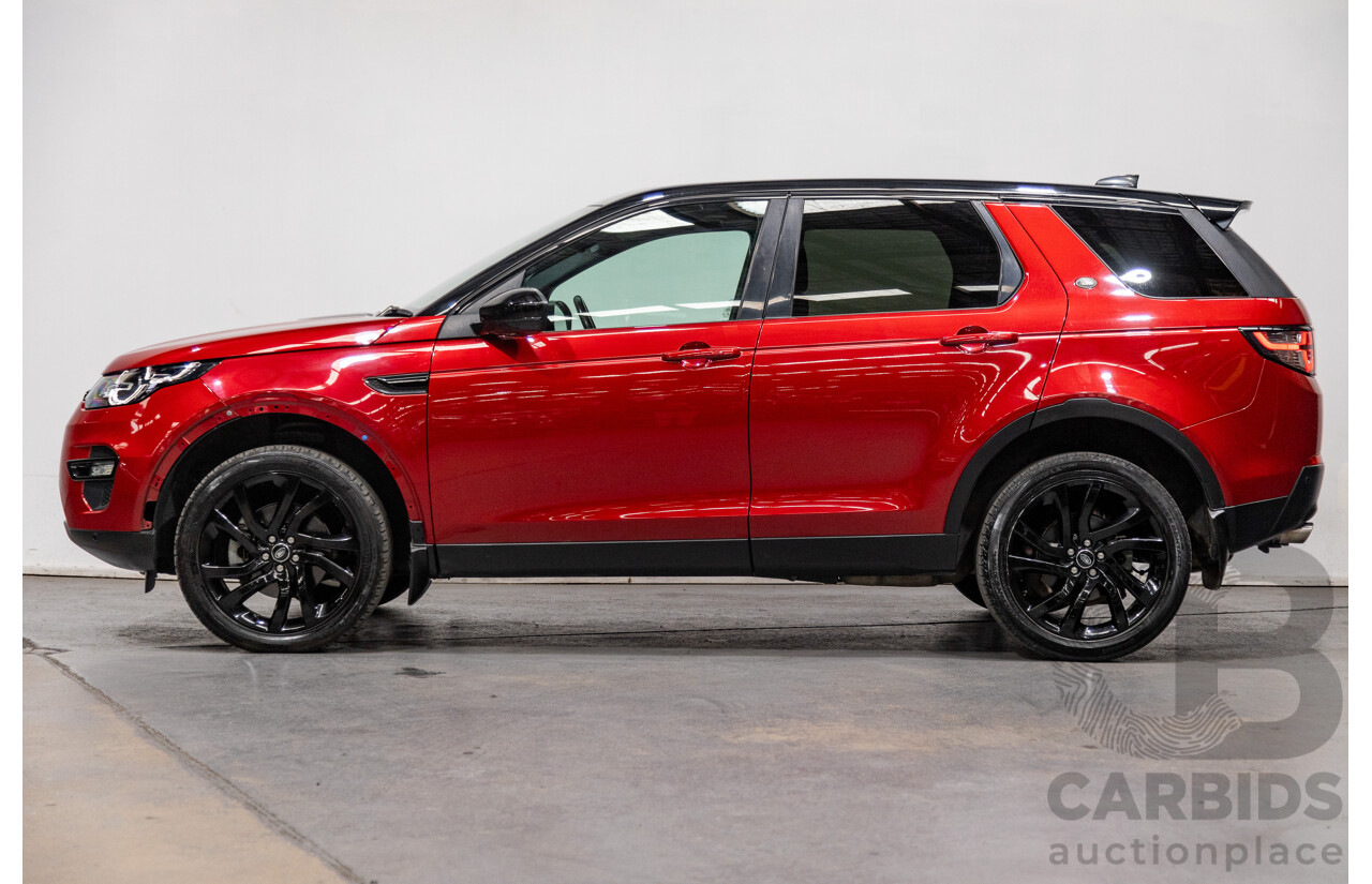 4/2018 Land Rover Discovery Sport TD4 HSE 132kw LC (AWD) MY18 4d Wagon Firenze Red Metallic Turbo Diesel 2.0L