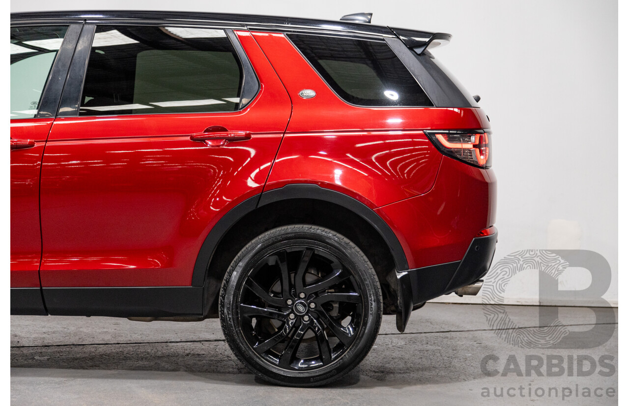 4/2018 Land Rover Discovery Sport TD4 HSE 132kw LC (AWD) MY18 4d Wagon Firenze Red Metallic Turbo Diesel 2.0L