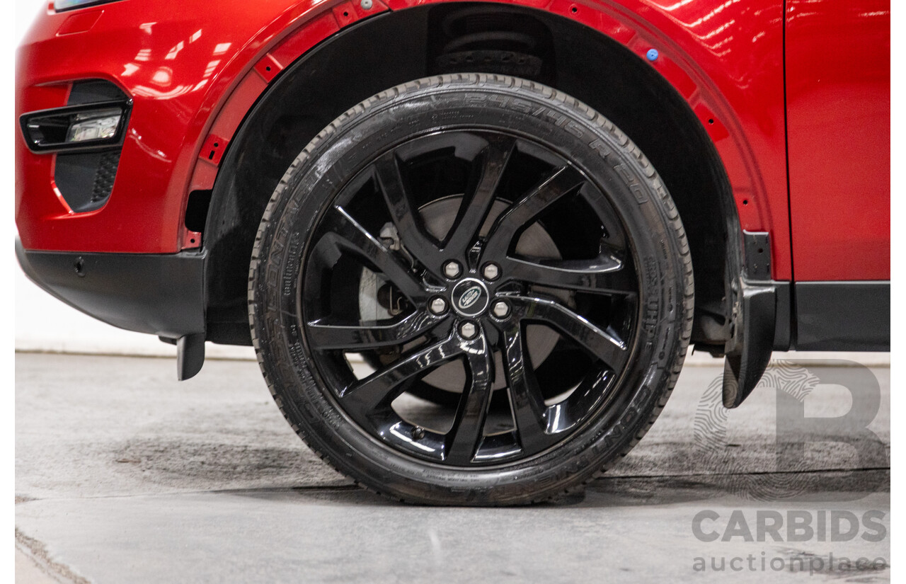 4/2018 Land Rover Discovery Sport TD4 HSE 132kw LC (AWD) MY18 4d Wagon Firenze Red Metallic Turbo Diesel 2.0L