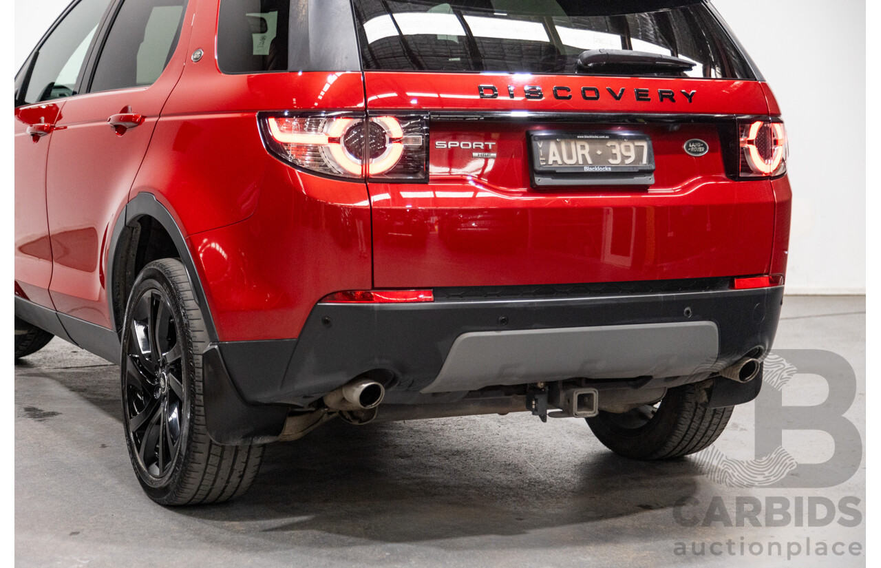 4/2018 Land Rover Discovery Sport TD4 HSE 132kw LC (AWD) MY18 4d Wagon Firenze Red Metallic Turbo Diesel 2.0L