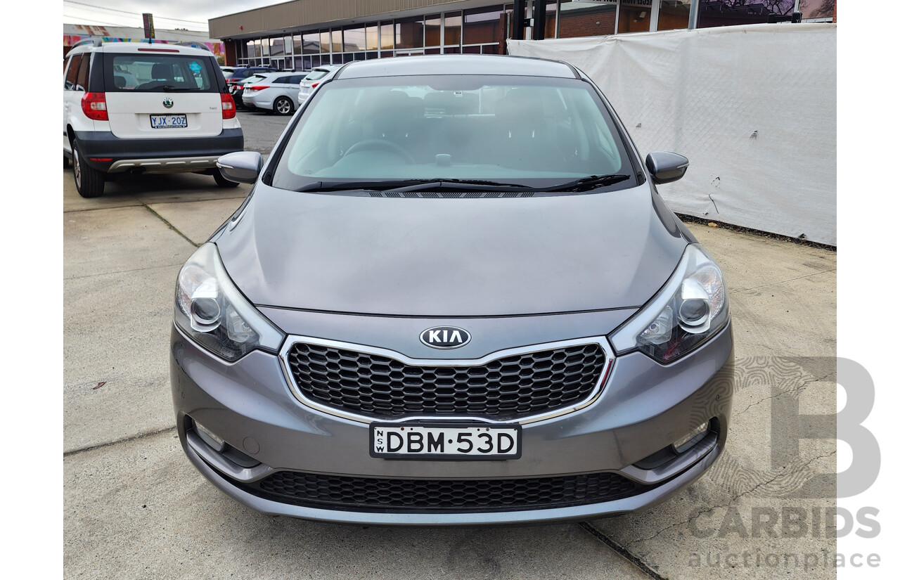 08/2015 Kia Cerato S FWD YD MY15 5D Hatchback Grey 1.8L