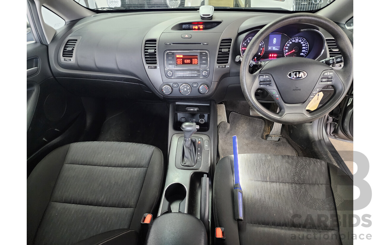 08/2015 Kia Cerato S FWD YD MY15 5D Hatchback Grey 1.8L