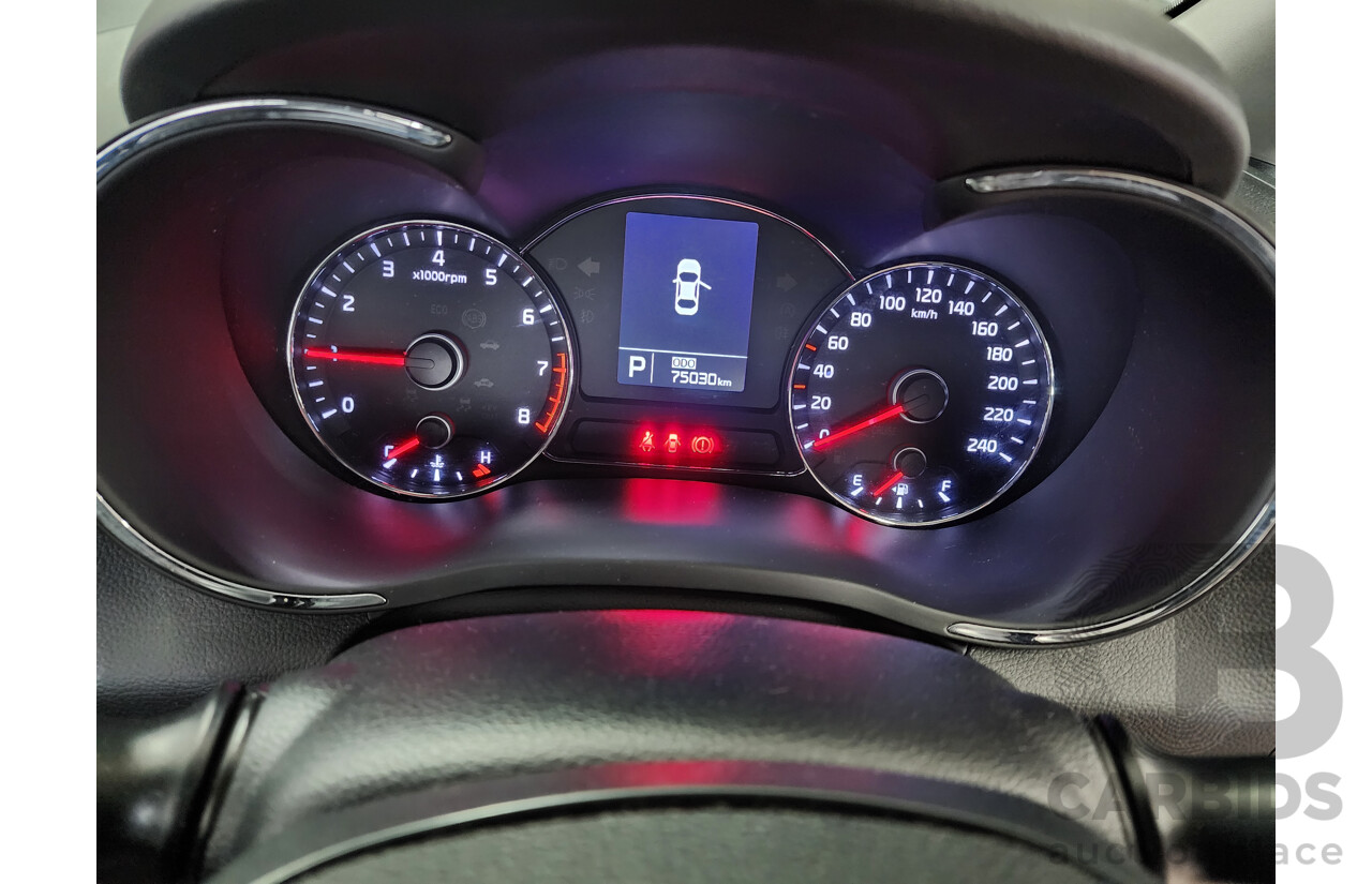 08/2015 Kia Cerato S FWD YD MY15 5D Hatchback Grey 1.8L