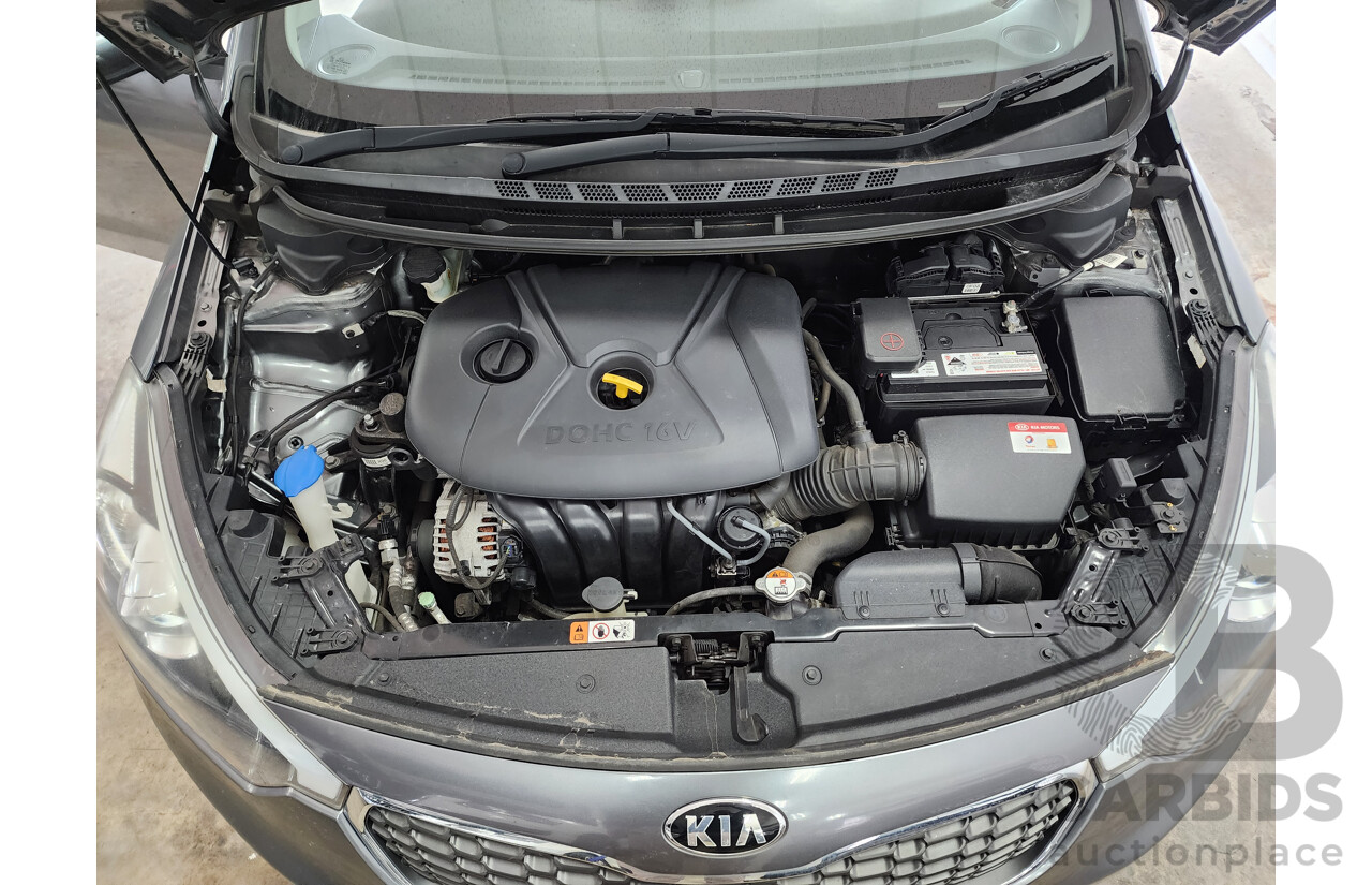 08/2015 Kia Cerato S FWD YD MY15 5D Hatchback Grey 1.8L