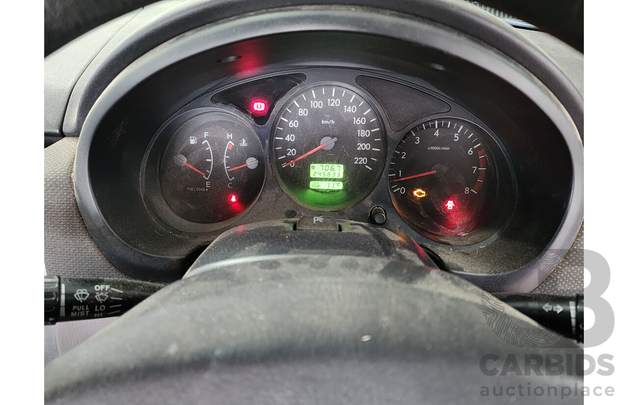 07/2004 Subaru Forester X AWD MY04 4D Wagon Blue 2.5L